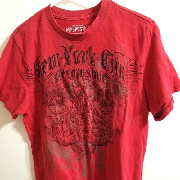 Aeropostale Other - Aeropostale NYC Red T Shirt Size M Q-29E